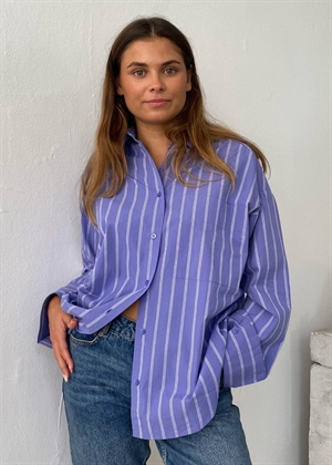 Fie skjorte Lavender Stripe Boii Studios 